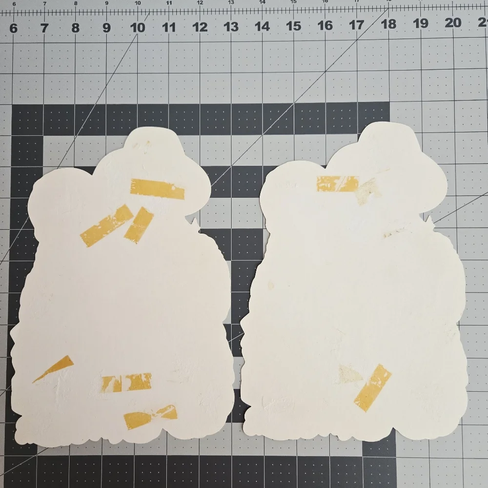 Vintage Thanksgiving Fall Die Cut Paper Wall Decorations Pilgrims Corn Lot of 5